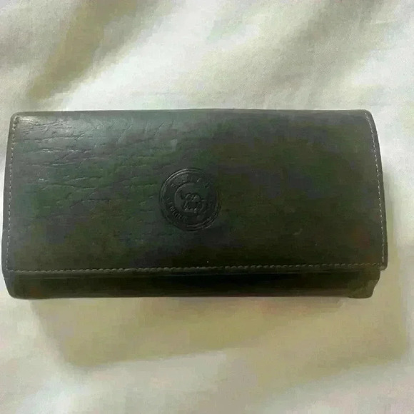 Elephant Leather Goods Continental Wallet - Gray - Picture 1 of 10